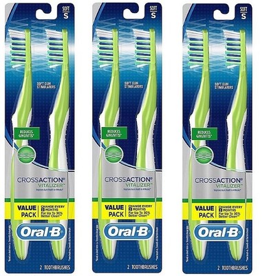 Oral-b crossaction vitalizer toothbrush - Soft - regular #2 (300416649115)