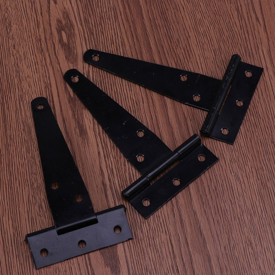 2 Pcs Shed Door Hinges Black Thinge Quick to Remove Storage Barns eBay