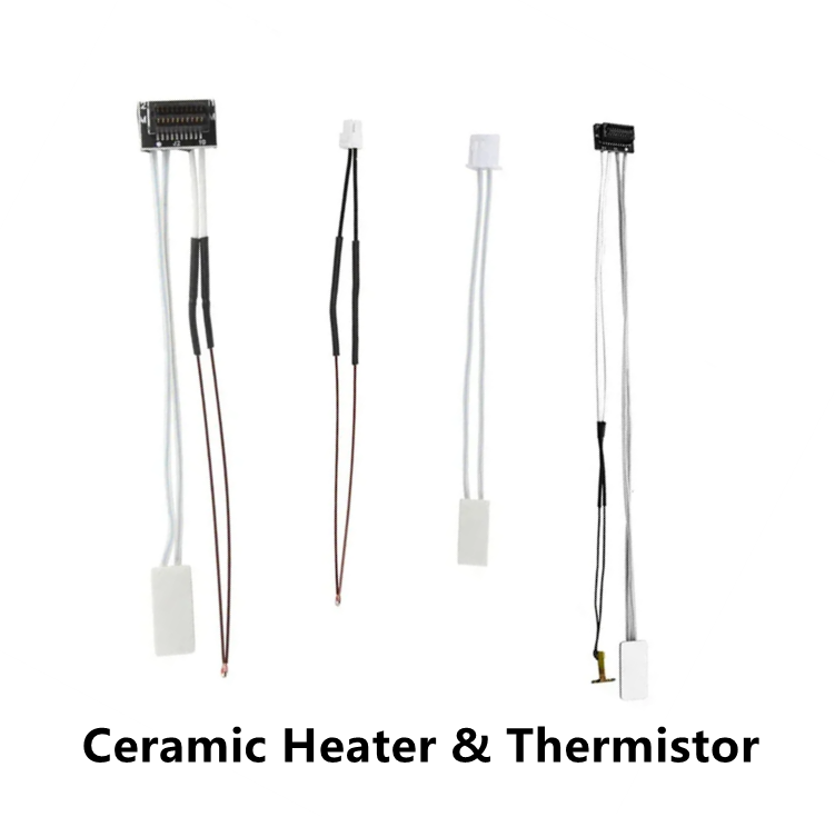 AJOYIB Cartouche Chauffante 24V 80W + Thermistor Pour Imprimante 3D Bambu Lab P1P/P1S