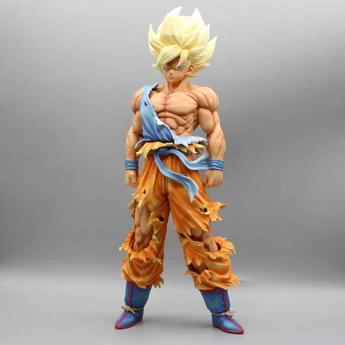 44CM Dragon Ball Z Son Goku Anime Figure Super Saiyan 🚛SPED.GRATUITA - Foto 9 di 21