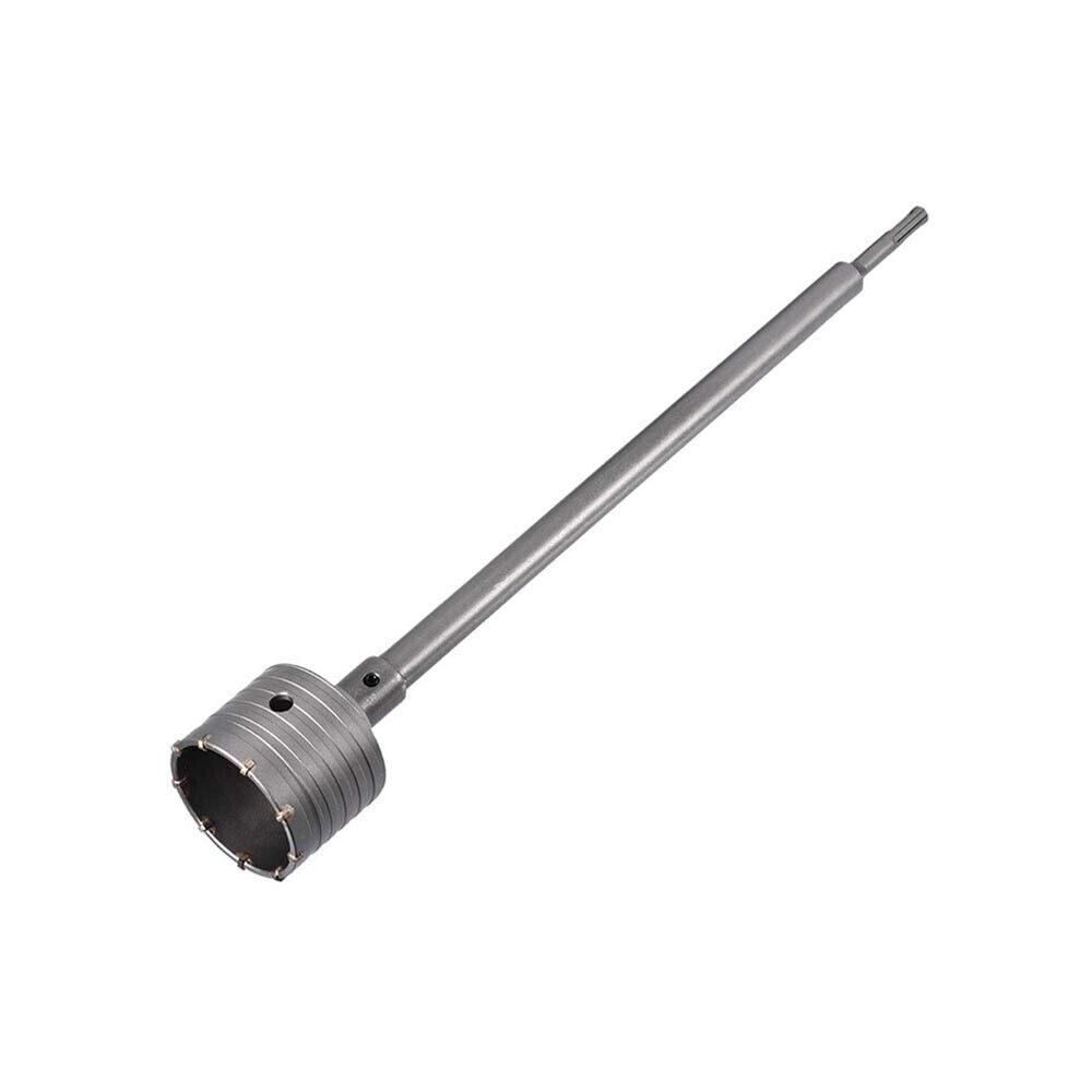 Fresa a Tazza per Muro Diametro 75mm con Asta Lunga 60cm SDS Plus