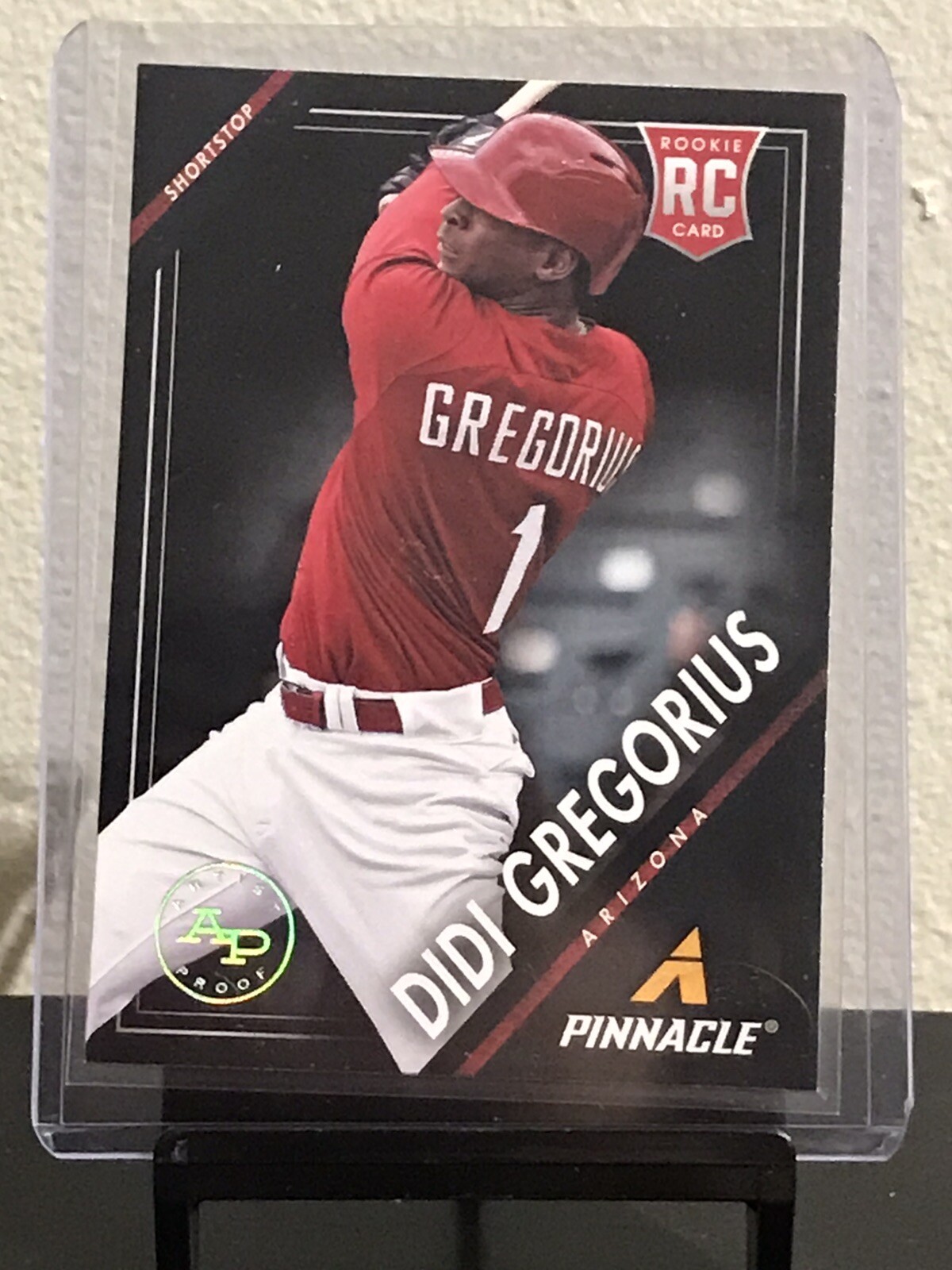 2013 DIDI GREGORIUS ROOKIE ARTIST PROOF - Pinnacle RC Arizona #169