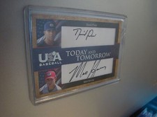 MATT HARVEY DAVID PRICE 2007 USA Today Tomorrow Auto RC 94/295 rookie autograph