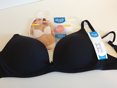 NEU SLOGGI Gr.70C 'WOW Comfort PU' Push Up BH mit Comfy-Cups ohne Bügel