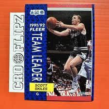 1991-92 Fleer Basketball #390 Scott Skiles Orlando Magic