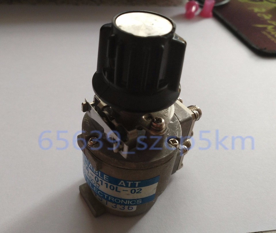 TAMAGAWA URA-0110L-02 0-3 GHz 10dB SMA Attenuatore Variabile Regolabile - Foto 5