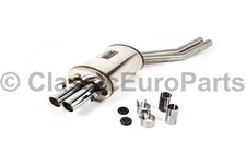 Rear Muffler Stainless Steel Exhaust Supersprint For Mercedes R107 Sl C107 Slc