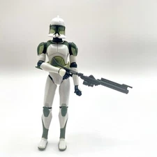 Star Wars Clone Wars Bantha Anti Hailfire Droid Squad Trooper Figure with Weapon