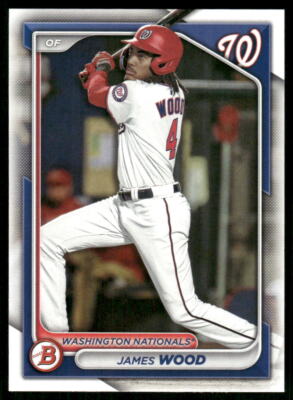 James Wood 2024 Bowman #BP-91 Washington Nationals