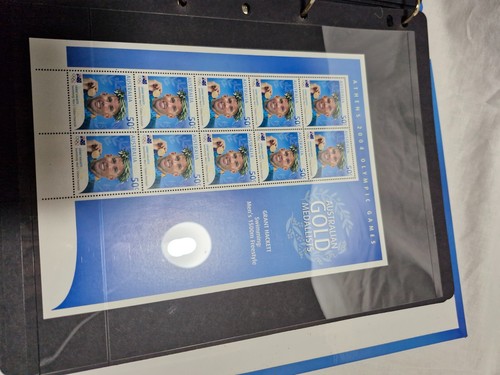 2004 Athens Olympic Games - Australian Gold Medallists - Prestige Stamp Album - Picture 10 of 18