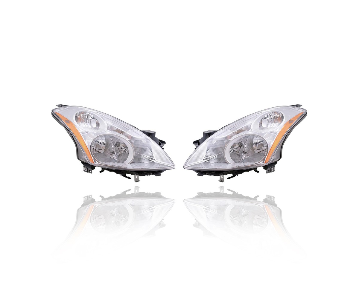 Headlight Eagle Eye For 26010ZX00A 10-12 Altima /Hybrid Pair Both