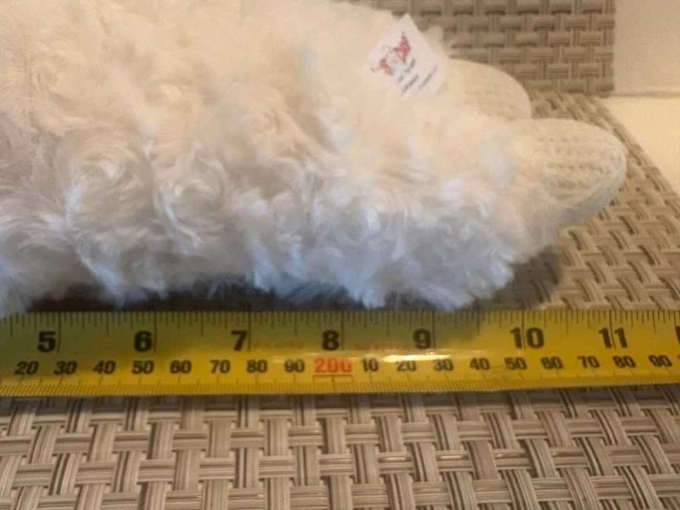 LAMBCHOP Dog Squeak Toy Shari Lewis 11" Hearts Love Multipet Plush NEW - Image 4 of 4