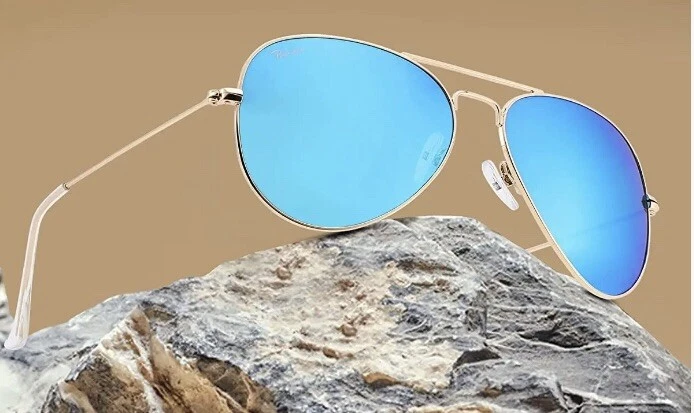 New! Pro Acme Classic Fasion Sunglasses 100% Real Glass Lens Blue male or female