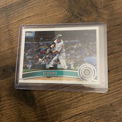 2011 Topps Ichiro #200 Seattle Mariners Mint In Top Loader | eBay