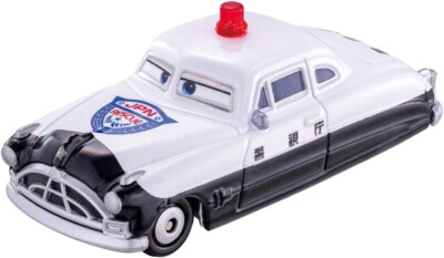 Tomica Disney Pixar Car Hudson Hornet Japan Sheriff  Type Metal Diecast Car C-27