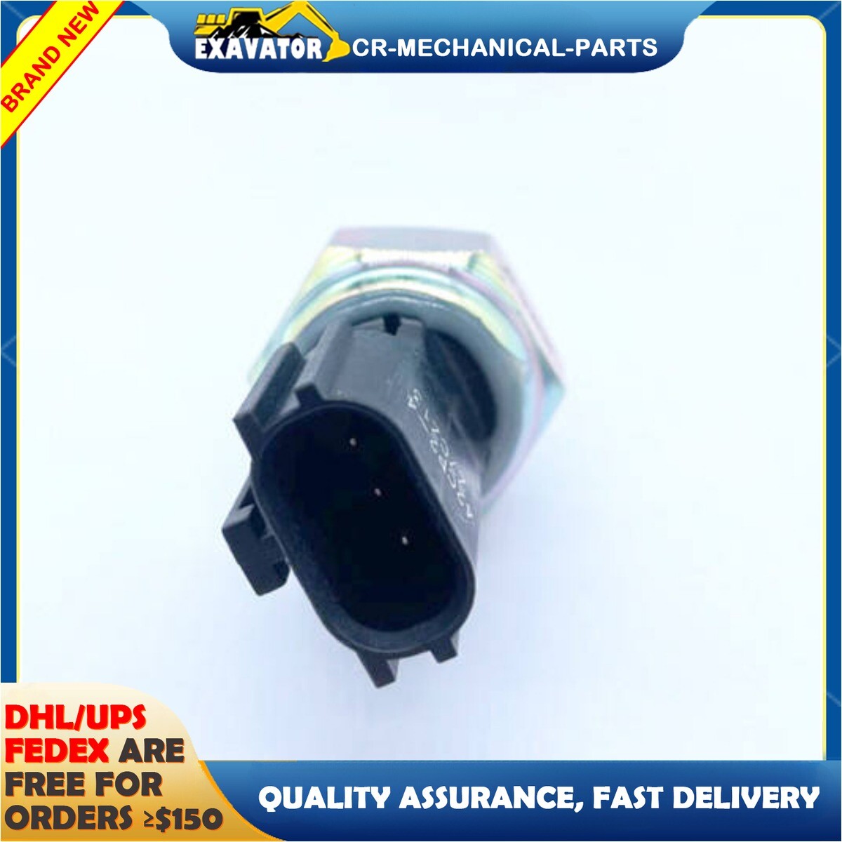 Pilot Pressure Sensor 4436535 Low Pressure Fit for Hitachi ZX120