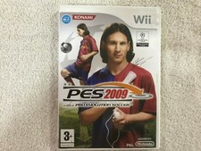 PES 2009 PRO EVOLUTION SOCCER  NINTENDO WII PAL KONAMI PAL PES2009 