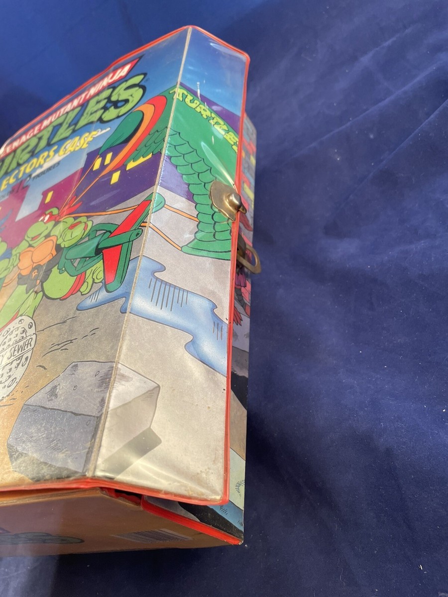 1991 Teenage Mutant Ninja Turtles 12 Figures CollectorsCase