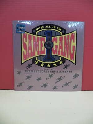 12'' Single West Coast Rap All-Stars We're All In The Same Gang 1990 Warner Bros.