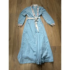 Vintage Vanity Fair powder blue wrap robe