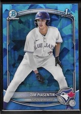2025 Bowman Draft #BDC-73 Tim Piasentin Chrome Sapphire 1st