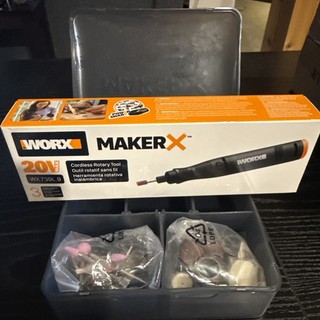 Kit de herramientas rotativas WX739L.9 Worx 20V MAKERX Batería / Hub no incluido