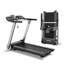 Superfit Electric Jogging Machine Folding Treadmill Bluetooth10 Preset Programs