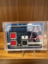 2024 Spectra Michael Penix Jr Building Blocks Neon Blue Prizm /60 Falcons