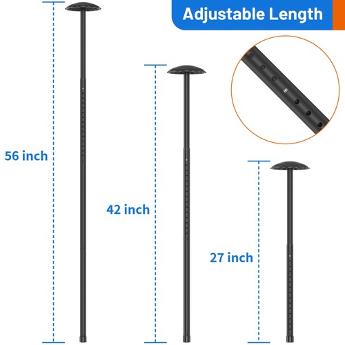 Golf Travel Bag Support Pole - Heavy-Duty Alloy Steel Golf Club Protector wit... - Picture 3 of 6