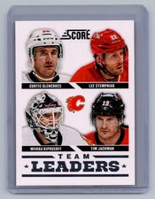 2013 Score #554 Glencross / Stempniak / Kiprusoff /  Jackman Calgary Flames TL