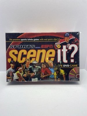 NEW SEALED SCENE IT? SPORTS Powered by ESPN The DVD Game Sports Trivia
