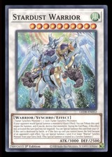 Yugioh Stardust Warrior #LED8-EN052 Legendary Duelists: Synchro Storm LP