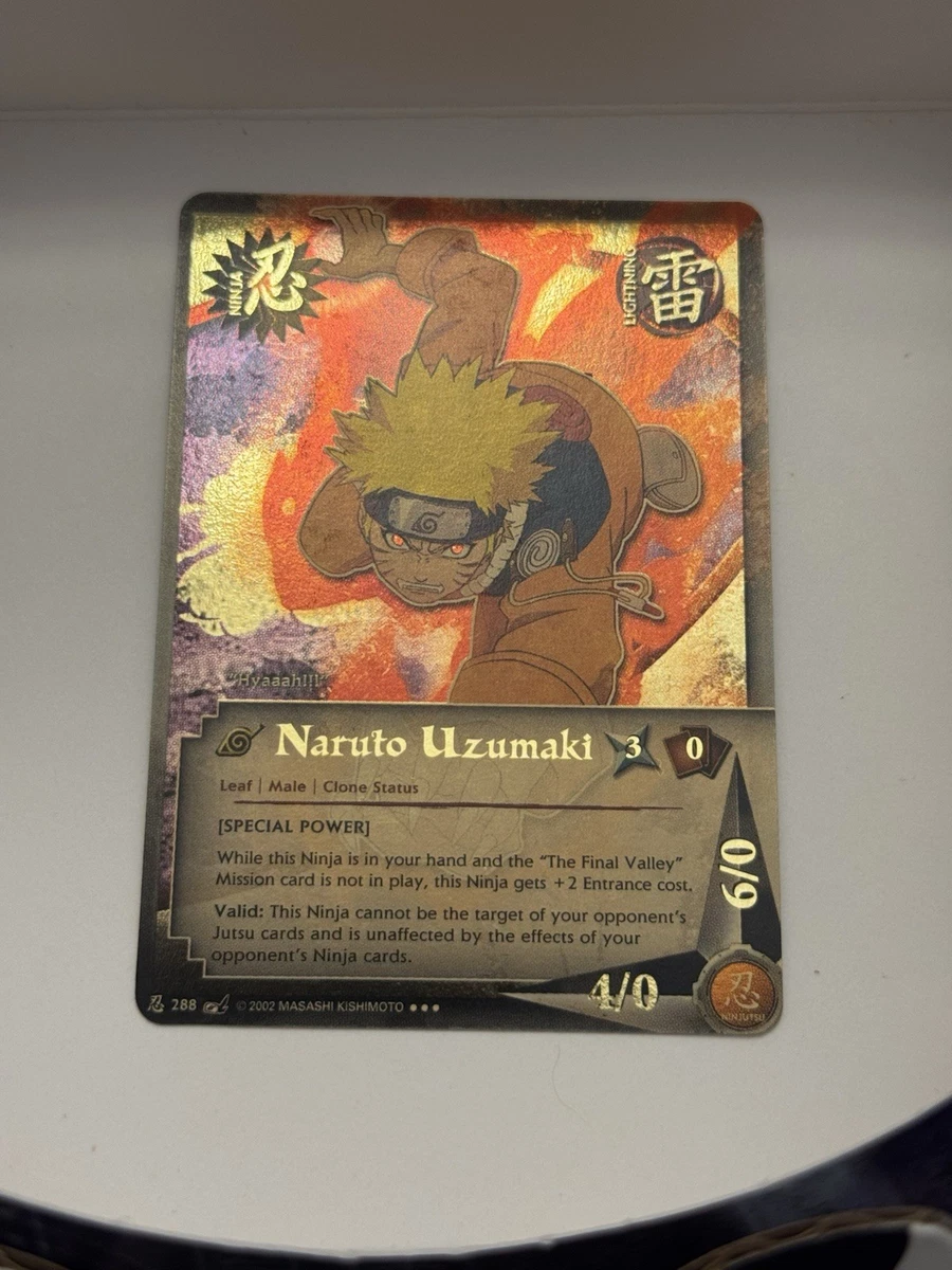 25+ Naruto CCG Near Mint or Better Super Rare Individual