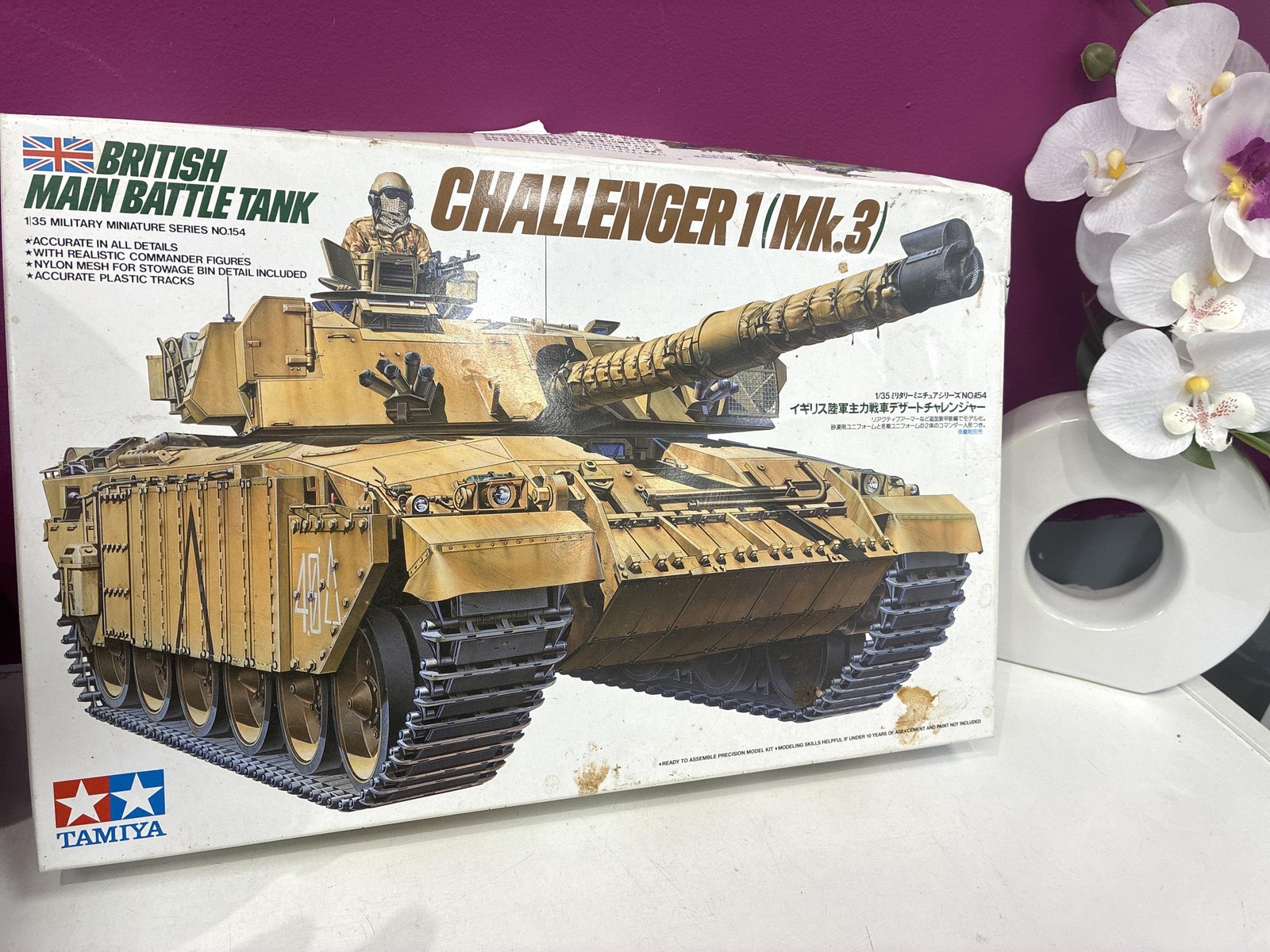 Challenger 1 Mk.3 Tamiya 35154 maquette militaire premium 1/35