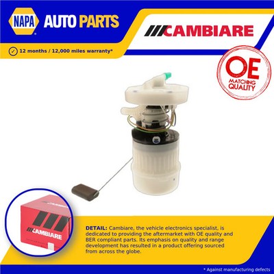 Fuel Pump fits FORD C-MAX 2.0 07 to 10 Cambiare Genuine Top Quality Guaranteed