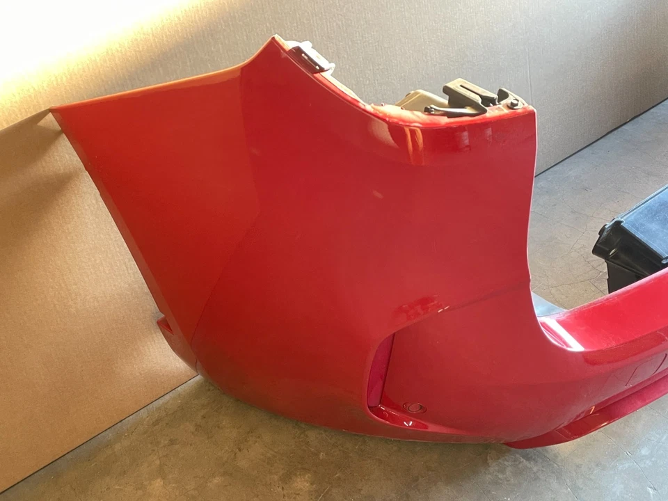 Panel de cubierta de parachoques inferior trasero 15 16 17 18 BMW X5 M Sport F85 con PDC rojo 1621 OEM Foto 3 de 4