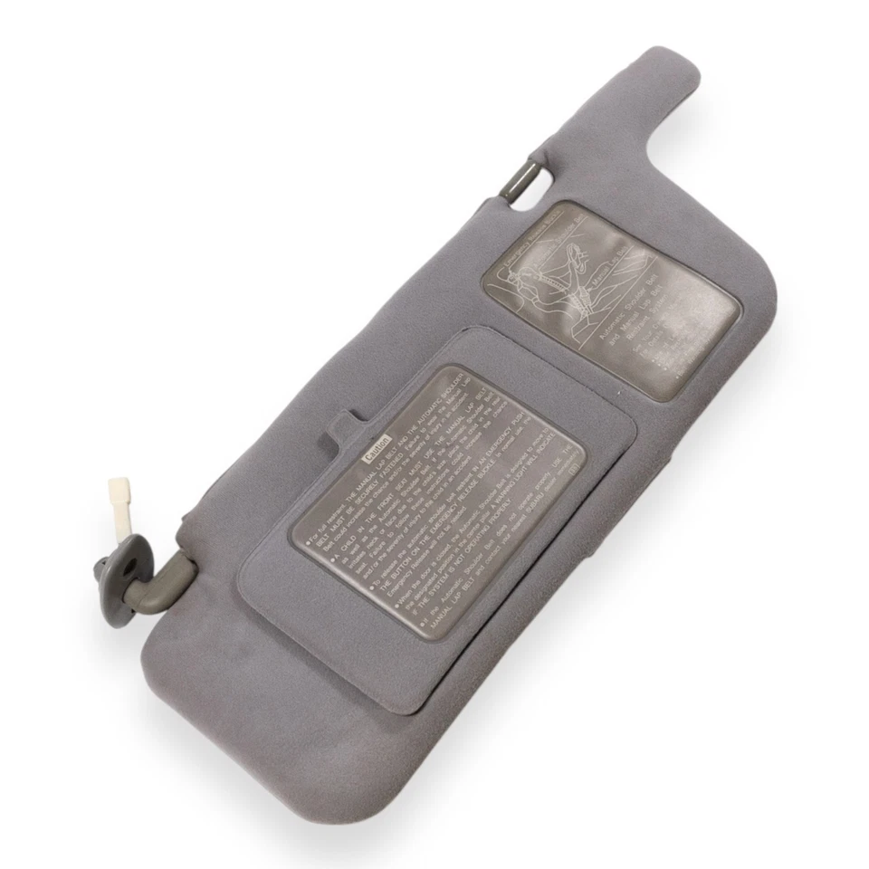 Parasol lateral izquierdo Subaru Legacy Driver 1990-1994 tela gris iluminada Foto 3 de 4