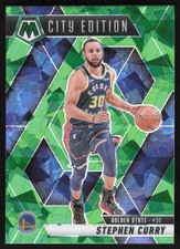 2024-25 PANINI MOSAIC GREEN ICE STEPHEN CURRY GOLDEN STATE WARRIORS #272 SSP