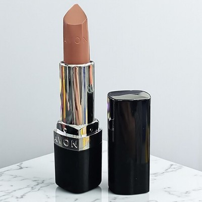 Avon ULTRA CREAMY Lippenstift Farbe Latte Nude Beige farbig cremig Squalan Edel