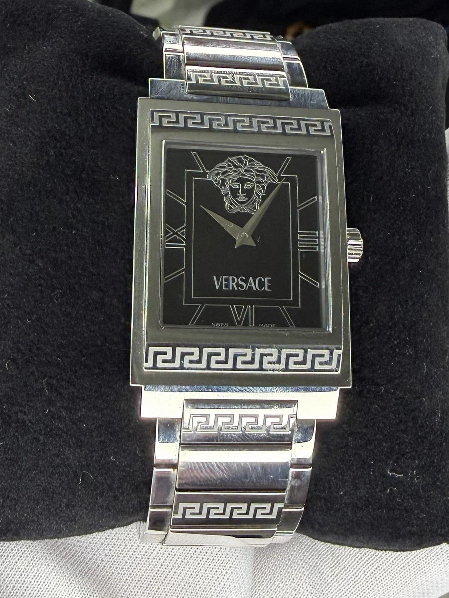Versace Silver Analog Wristwatches for sale | eBay