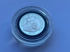 ~Simply Coins~ 2016 SILVER PROOF BRITANNIA 1/4 OZ 50 PENCE COIN