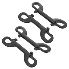 4 Pcs Double Ended Snap Hooks Heavy Duty Clip for Linking Dog Leash Collar