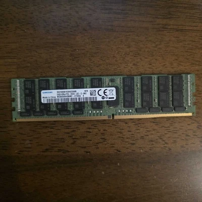 Samsung 64GB DDR4-2666 PC4-21300 LRDIMM 4Rx4 ECC Server RAM M386A8K40BM2 - Image 1 of 2