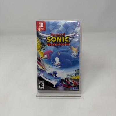 Team Sonic Racing Nintendo Switch Video Game Sega Kart Racing CIB Complete Works