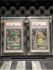 Rayquaza 145/BW-P & Giratina 146 BW-P - PSA9 Super Rare Card Set Get! - POP28&25