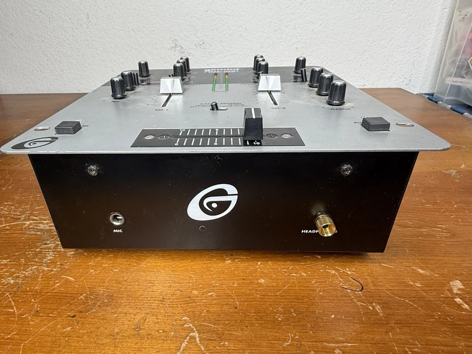 Mezclador estéreo Gemini PMX-500 raro no probado sin enchufe de alimentación ver fotos detalles Foto 2 de 4