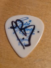 Eddie Money Tour Guitar Pick Signed By ???