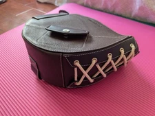 JW Anderson Shearling Navy Bike Bag