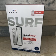 ARRIS SURFboard SB8200 DOCSIS 3.1 10 Gbps Cable Modem 9K