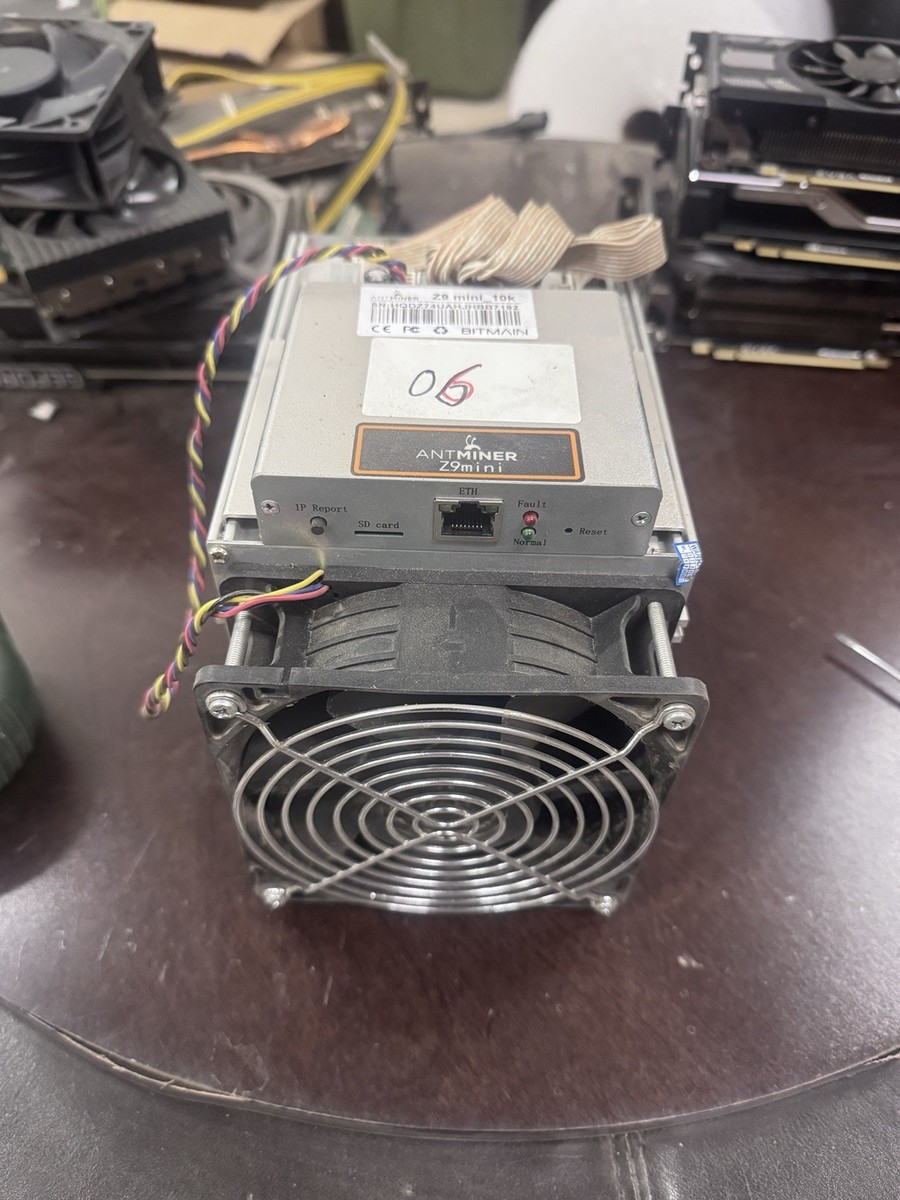 Bitmain Antminer Z9 Mini ASIC Miner 10K Sol/s Equihash Zcash | eBay